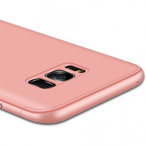 Ultra thin Slim Hard Case 360° Protective Cover For Samsung Galaxy S8 (Gold) - Simtek World