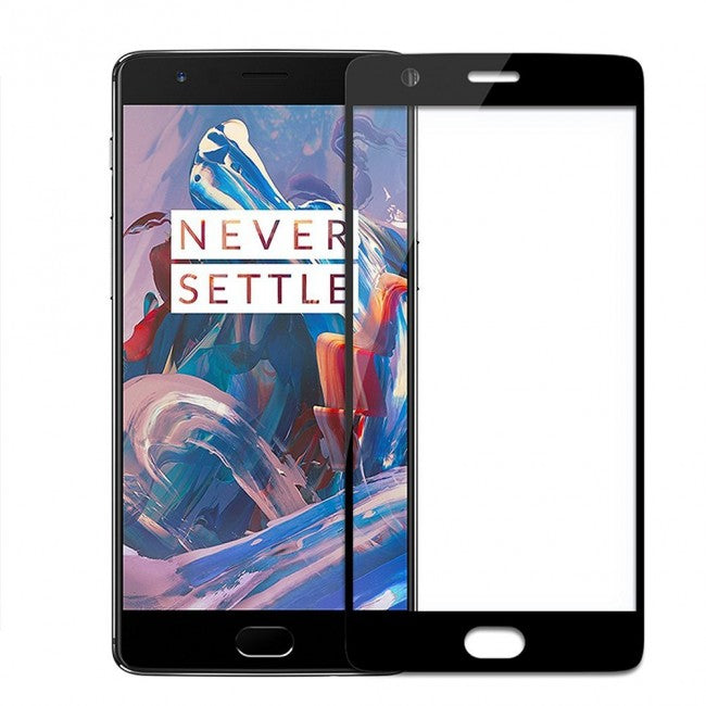 Oneplus 5 Tempered Glass Screen Protector (White) - Simtek World