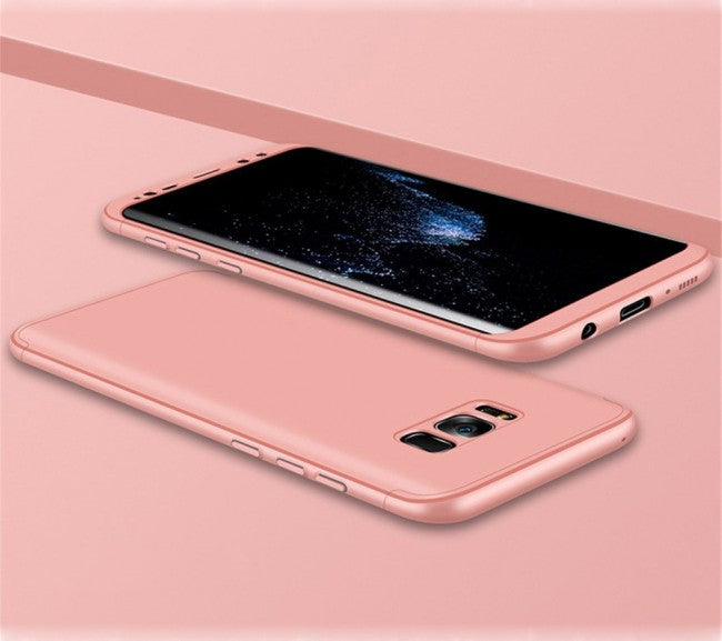 Ultra thin Slim Hard Case 360° Protective Cover For Samsung Galaxy S8 (Gold) - Simtek World