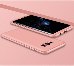 Ultra thin Slim Hard Case 360° Protective Cover For Samsung Galaxy S8 (Gold) - Simtek World