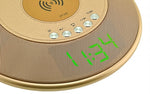 Qi Wireless Charging Pad Bluetooth Music Speaker for iPhone X, 8, Samsung Note 8 S8 Gold - Simtek World