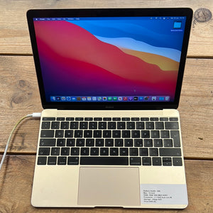 Macbook 12 inch - 8GB - Retina - Gold