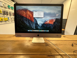 iMac - 27inch -16gb Ram - 500gb SSD