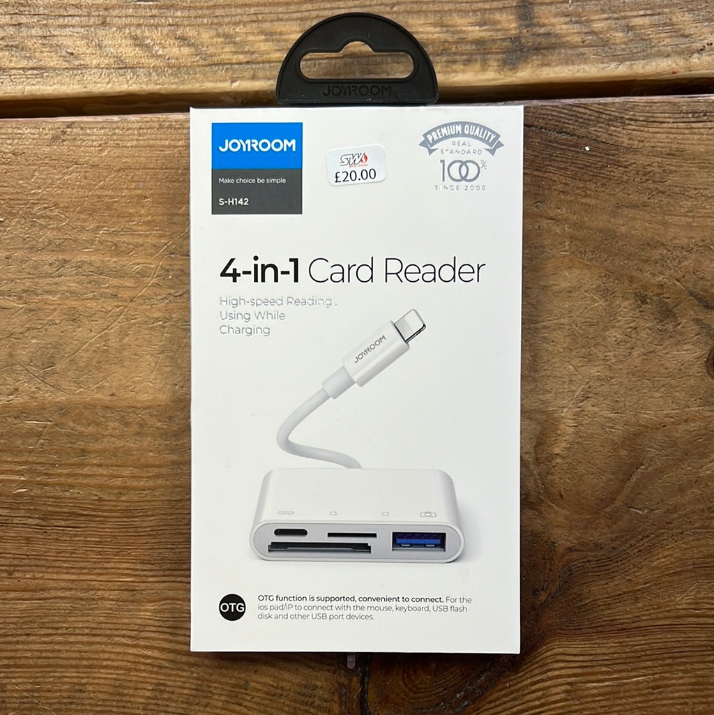JOYROOM S-H142 4 in 1 Card Cable Reader
