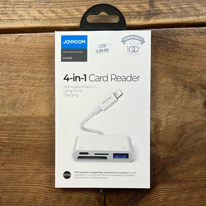 JOYROOM S-H142 4 in 1 Card Cable Reader