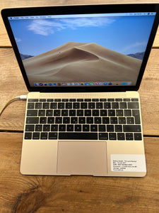 Macbook 12 inch - 8GB - Retina - Gold