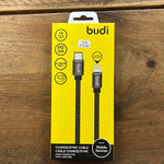 Budi Cable 1M Braided Type C to Lightening