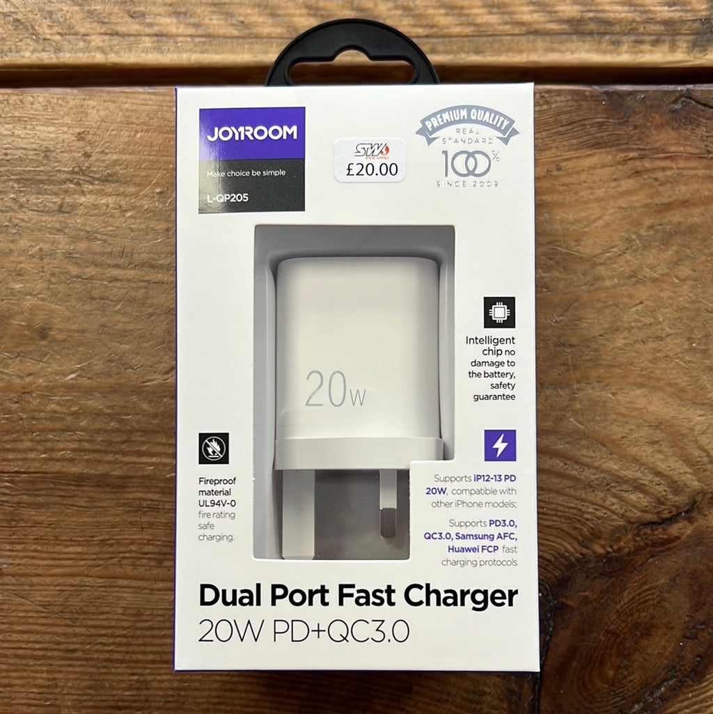 JOYROOM L-QP205 Dual Port Fast Charger