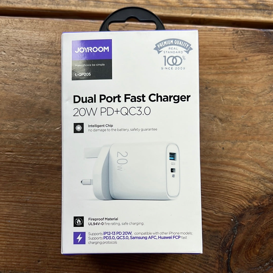 JOYROOM L-QP205 Dual Port Fast Charger