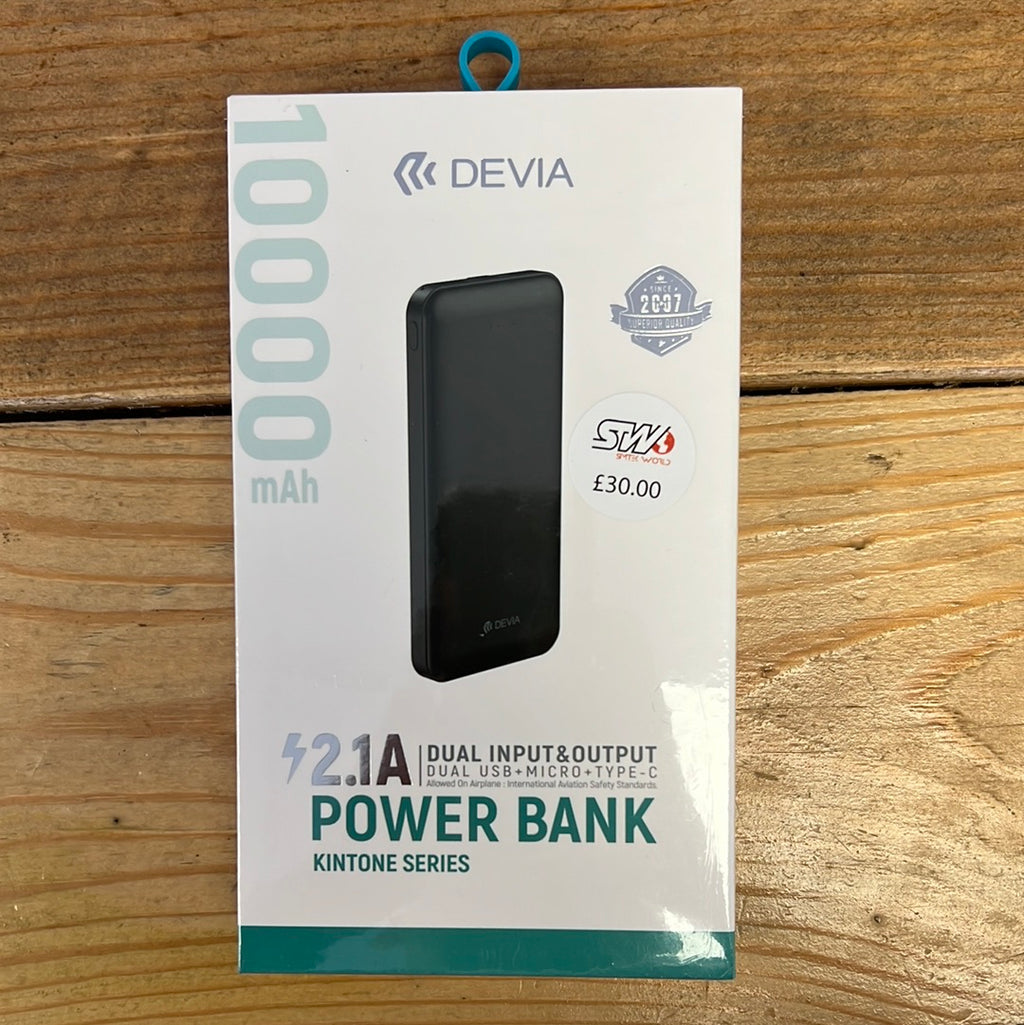 DEVIA Power Bank 10000mAh 2.1A