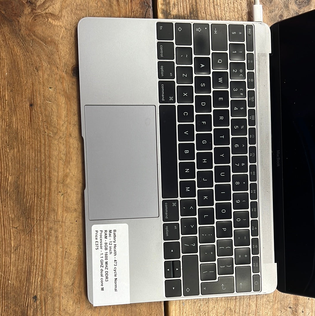 Macbook 12 inch - 8GB - Retina - Space Grey