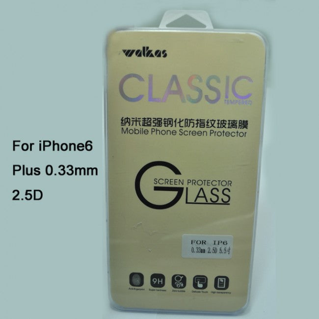 Valkaså¨ 0.33mm 9H Tempered Glass Screen Protector For Apple iPhone 6 Plus (DG-A19301) - Simtek World